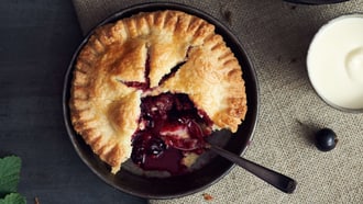 Pie ai ribes neri