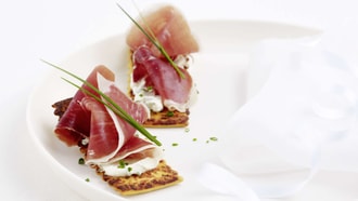 Cracker con pata negra