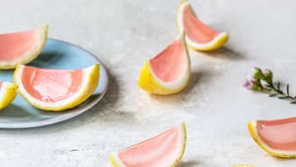 Gelées de citron avec remontant