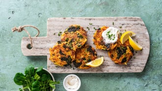 Medaglioni di rösti al tonno