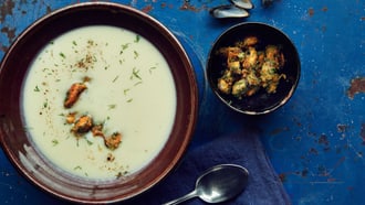 Weisskohl-Muschel-Suppe