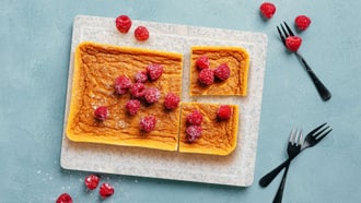 Cheesecake facile e veloce ai lamponi