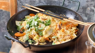 Riz sauté aux légumes