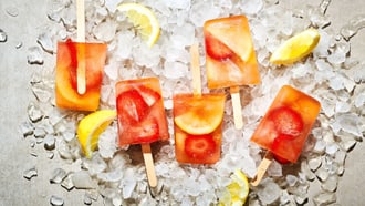 Popsicles au thé glacé