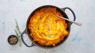 Kürbis-Kartoffelstock