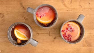 Punch all'arancia e ai cranberry