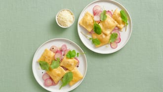 Ravioli ai ravanelli