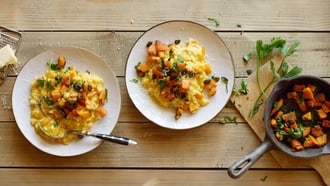 Kürbisrisotto