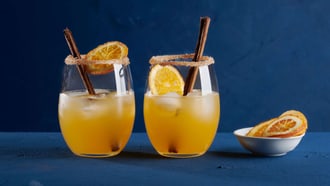 Smoky Spiced Orange Mocktail