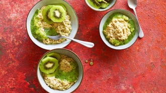 Porridge ai kiwi