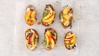 Bruschetta alle nettarine