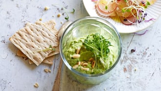 Avocadocreme mit Kresse