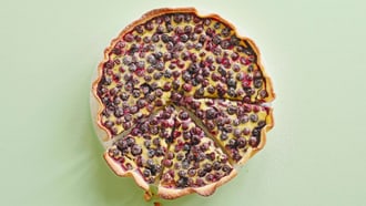 Crostata di mirtilli