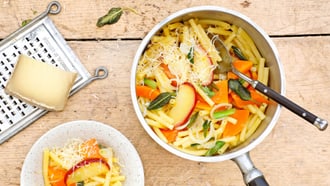 Maccheroni dell’alpigiano alla zucca