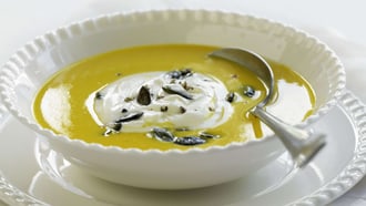 Velouté de courge au moscato