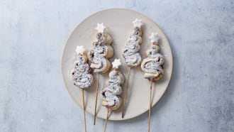 Alberelli di sfoglia dolci