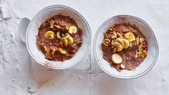 Bowl di quinoa al cioccolato