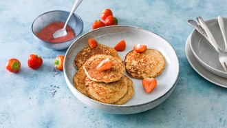 Pancake proteico al quark magro