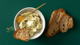 Whipped butter con olio di semi di zucca