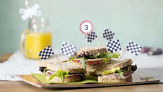 Boxenstopp-Sandwiches