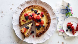 Cheesecake aux petits fruits