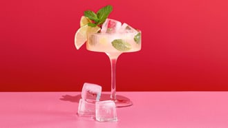 Ginger and Peach Mocktail