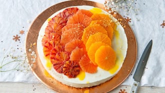 Orangen-Cheesecake