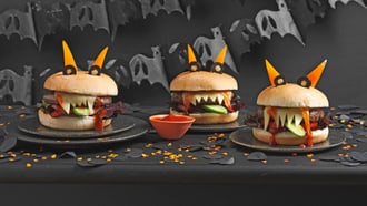 Halloween-Hamburger-Monster