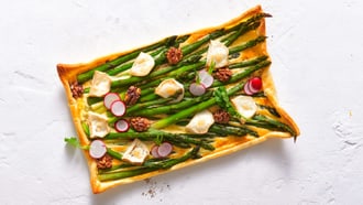 Quiche aux asperges