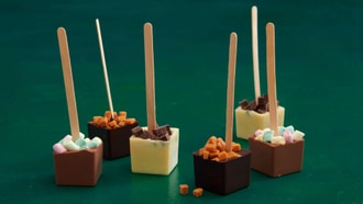 Trinkschokoladenwürfel