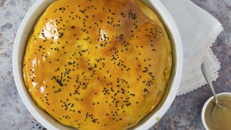 Süsser Brotkuchen mit Honig