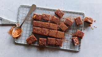 Kaffee-Baumnuss-Brownies