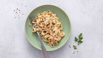 Tagliatelle al salmone