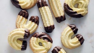 Spritz, biscotti classici di pasta frolla montata