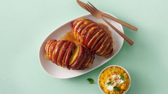 Noix de jambon à l'ananas au four