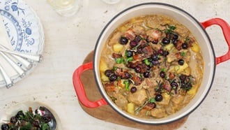 Ragoût de bœuf aux myrtilles