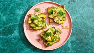 Toast all'avocado