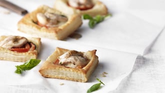 Sfogliatine capresi con pollo