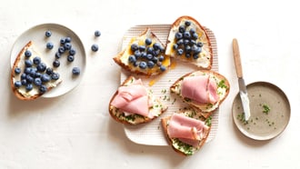 Sauerteigbrot-Tartines