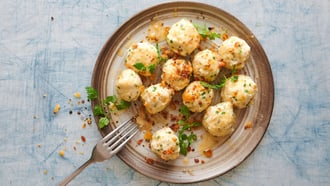 Quenelles au séré et aux fines herbes