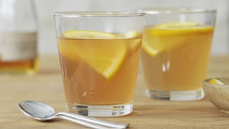 Quitten-Orangen-Tee