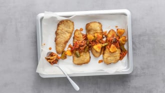 Fischknusperli Sweet & Sour