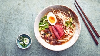 Soupe de nouilles udon