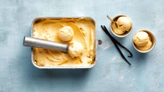 Crème glacée à la vanille