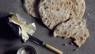 Tsampa-Fladenbrot