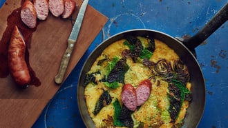 Wirz-Kartoffel-Rösti mit Saucisson