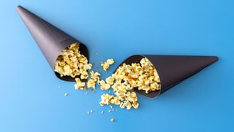 Knoblibrot-Popcorn