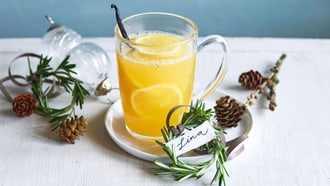 Weisser Glühwein