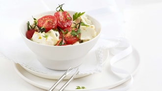 Gebackener Feta mit Tomaten