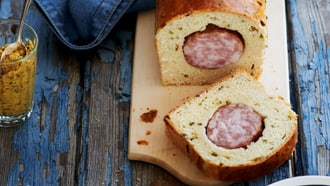 Saucisson-Pistache-Brioche